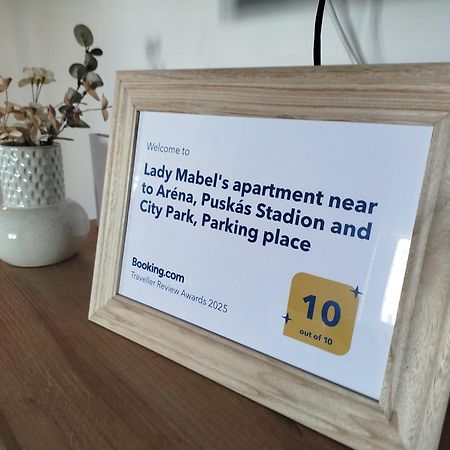 Lady Mabel'S Apartment Near To Arena, Puskas Stadion And City Park, With Guarded Parking Place 布达佩斯 外观 照片